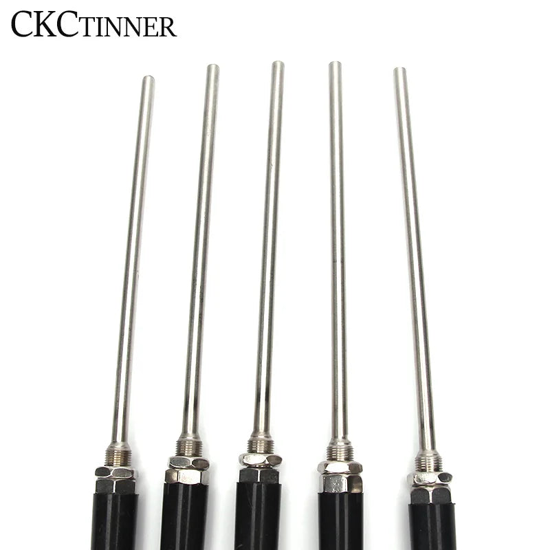 Type K PT100 Thermocouple Probe M12 200mm 0–600°C Sensor