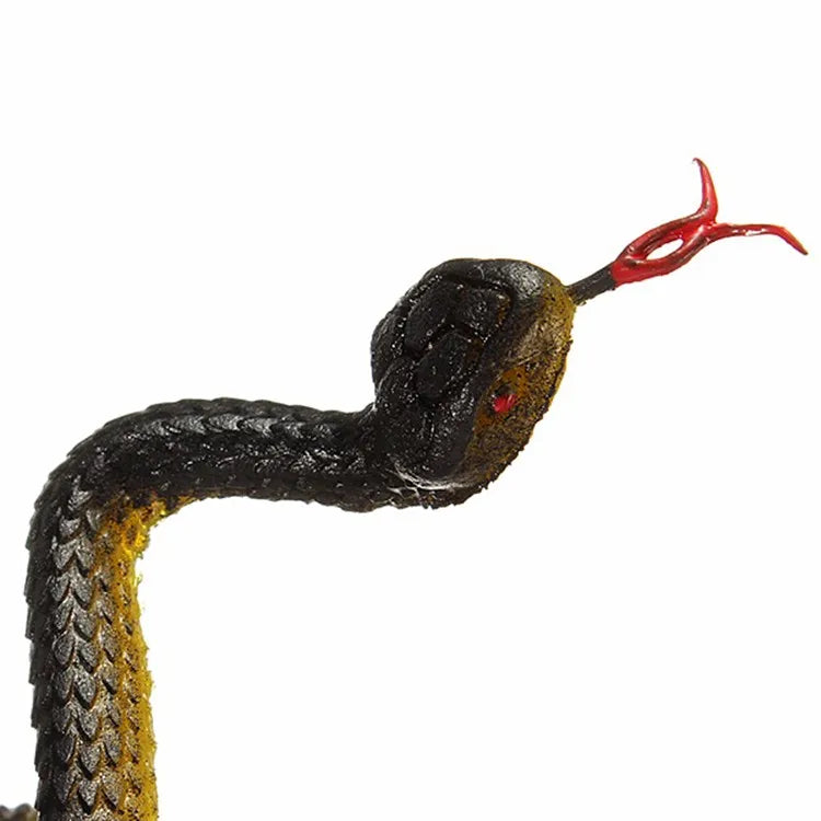 Realistic Plastic Tricky Toy Fake Snakes Boa Rattlesnake Model