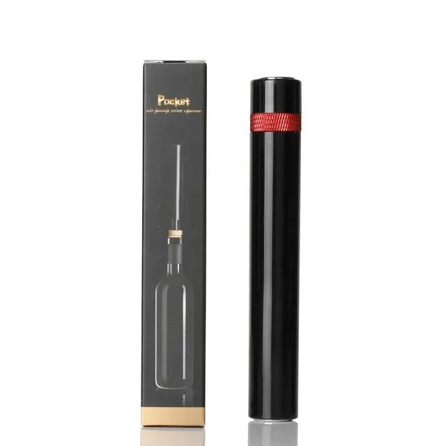 Wine Opener Air Pump Bottle Stainless Steel Pin Cork Remover Pressure