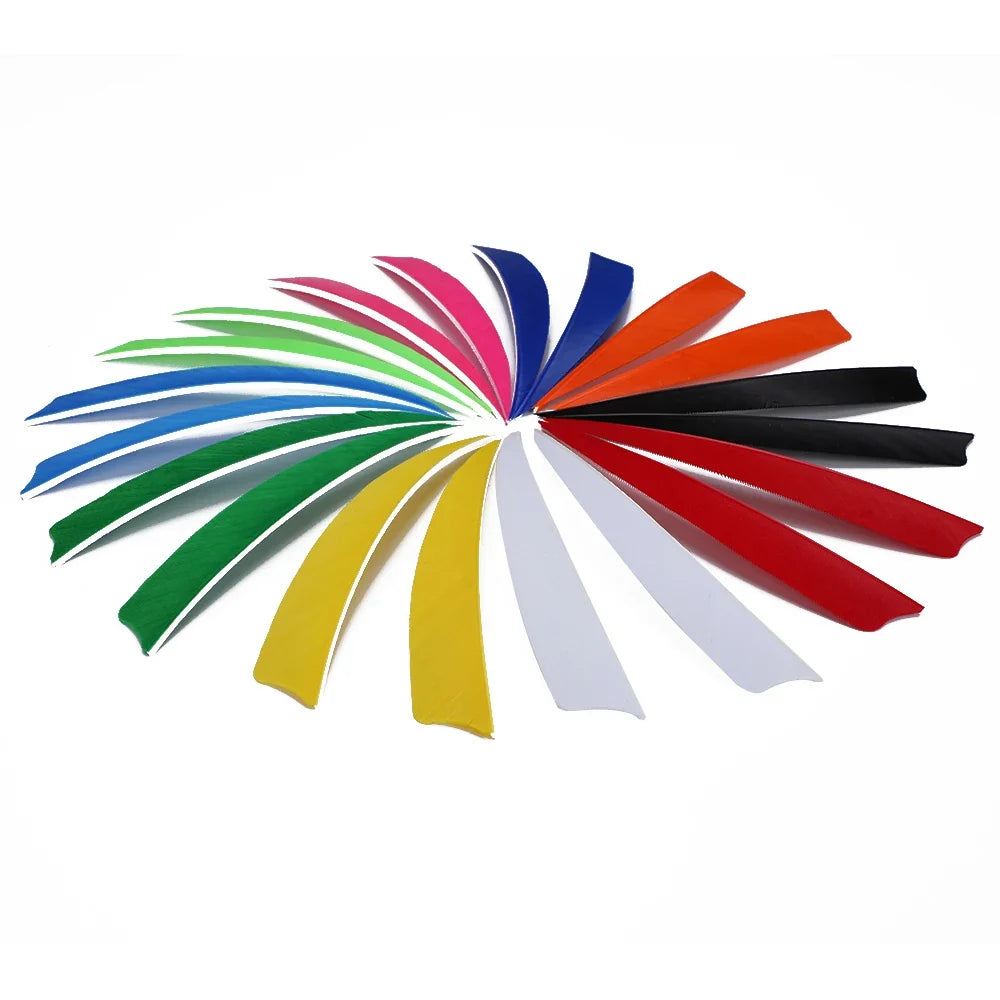 Shield Archery Arrow Feather 4 Fletching Hunting Accessories Turkey