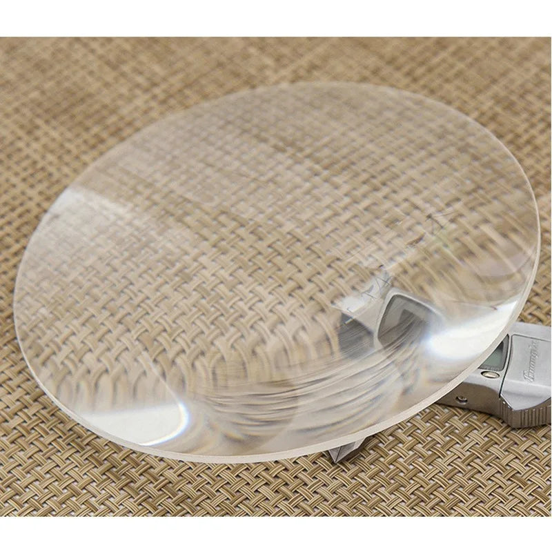 110mm K9 Optical Glass Biconvex Lens – DIY Projector & Science
