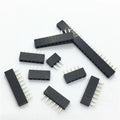 Female Single Row Pin Header 2 3 4 5 6 7 8 9 10 11 12 13 14 15 16 20