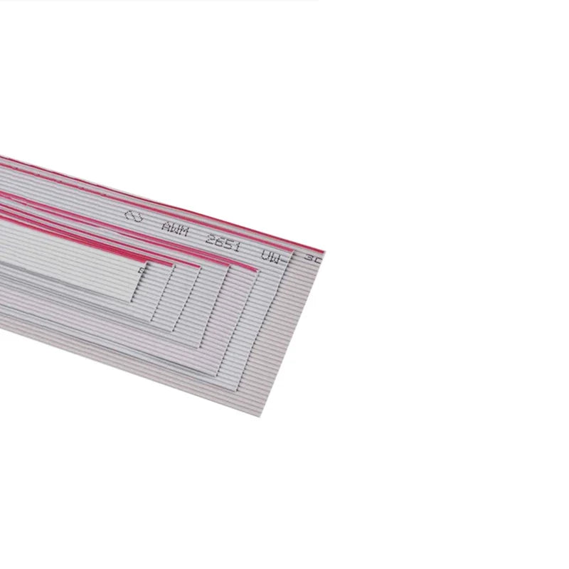 1Meter Pitch Grey Flat Ribbon Cable IDC FC Connector 10P 14P 16P 20P