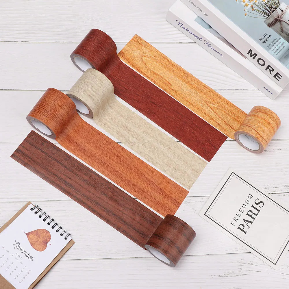 5M Roll Furniture Adhensive Duct Tape Realistic Wood Grain Repair