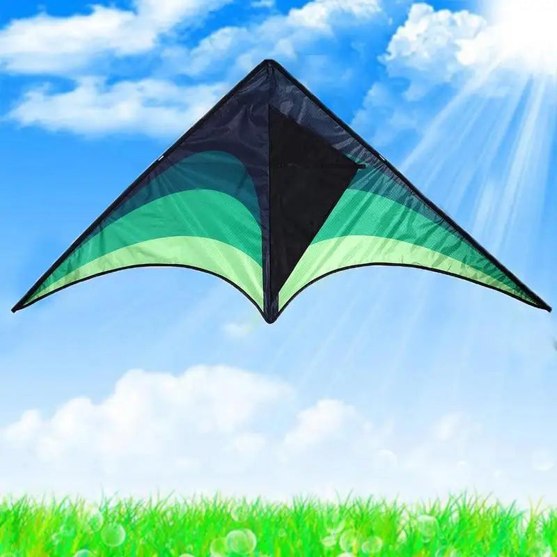 Large Delta Kites Handle Line Outdoor Toys Kids Nylon Ripstop