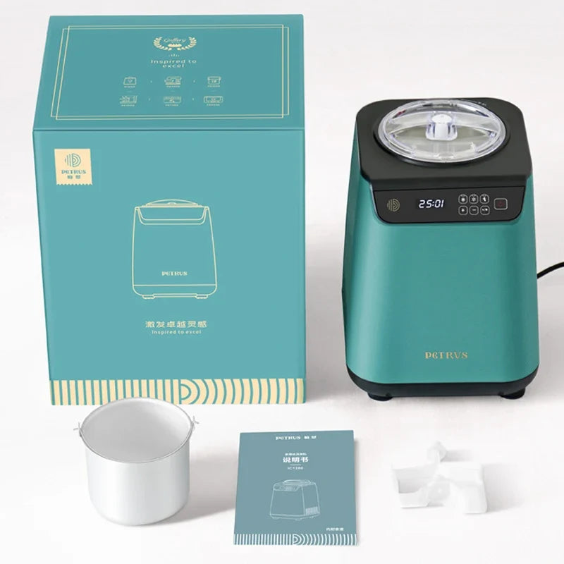 LZHZXY IC1280 1.2L Self-Cooling Automatic Ice Cream Machine