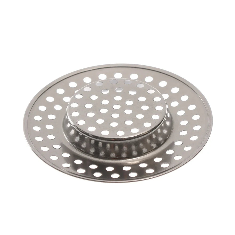 Stainless Steel Sink Drain Hair Catcher Strainer – 2 Pack