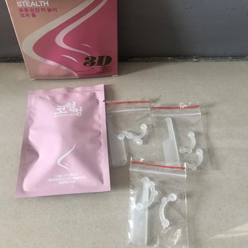 3D Invisible Nose Shaper Clip – Lifter & Bridge Former, 3 Sizes