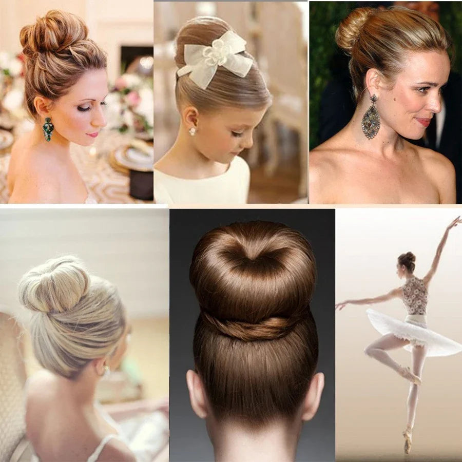 Donut Hair Bun Maker – Foam Bun Shaper for All Hair Types