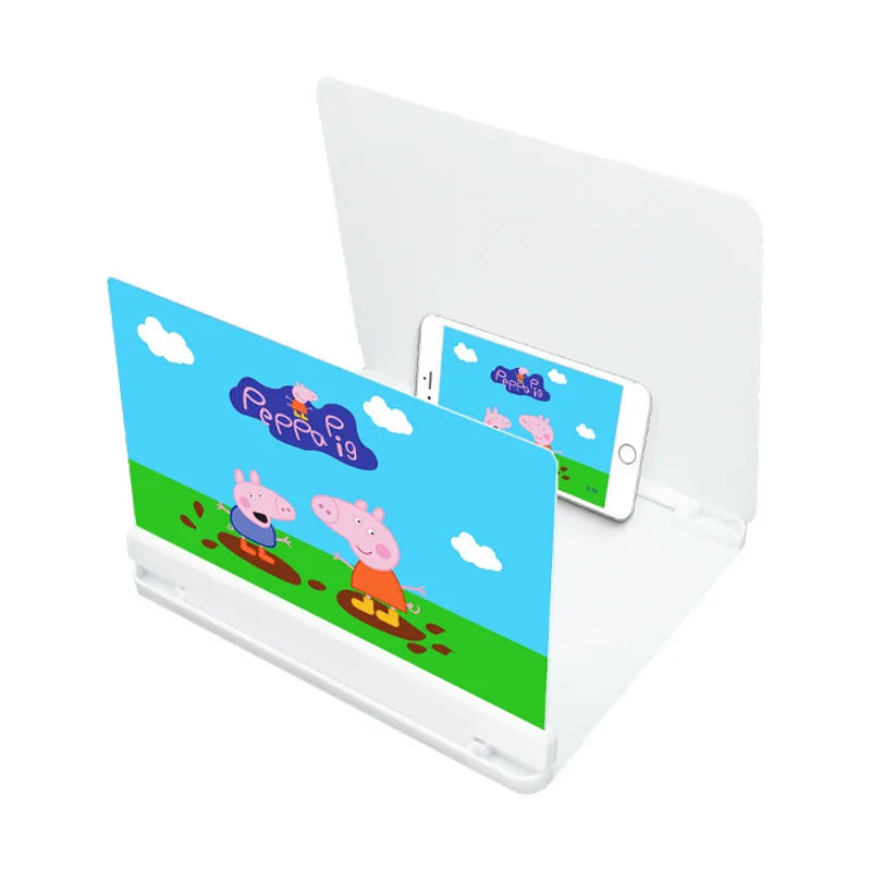 10X Phone Screen Magnifier – Foldable HD 3D Fresnel Lens