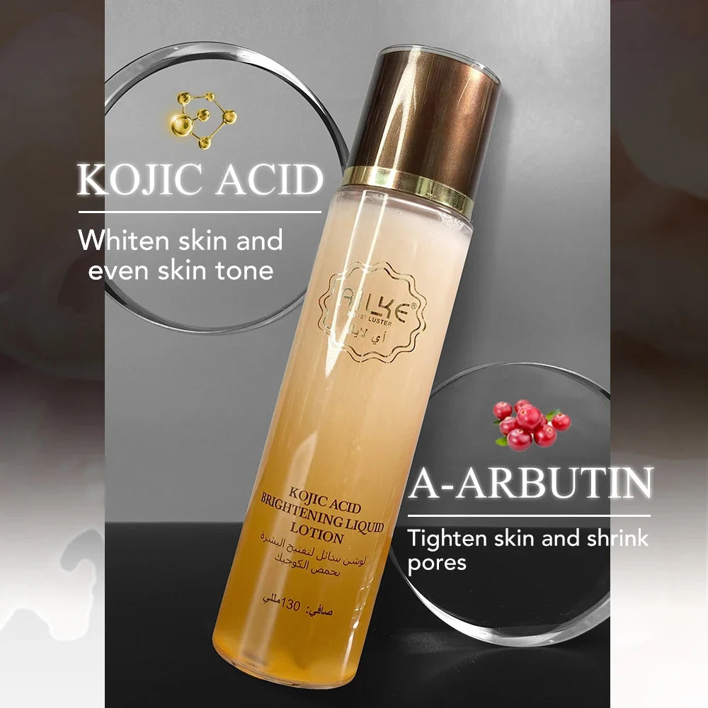 AILKE Kojic Acid Brightening Face Lotion – 130ml, All Skin Types