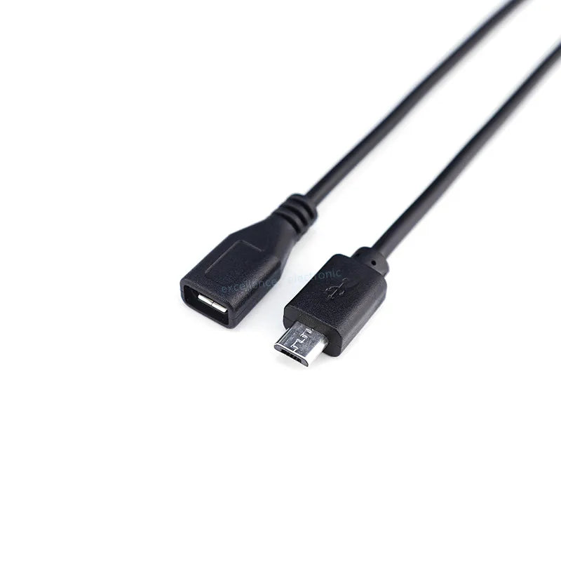 Micro USB 2 0 Female Jack Android Interface 4 Core Male Power Data
