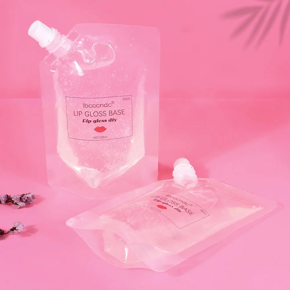DIY Clear Lip Gloss Base Gel – Moisturizing & Odorless 5×100ml