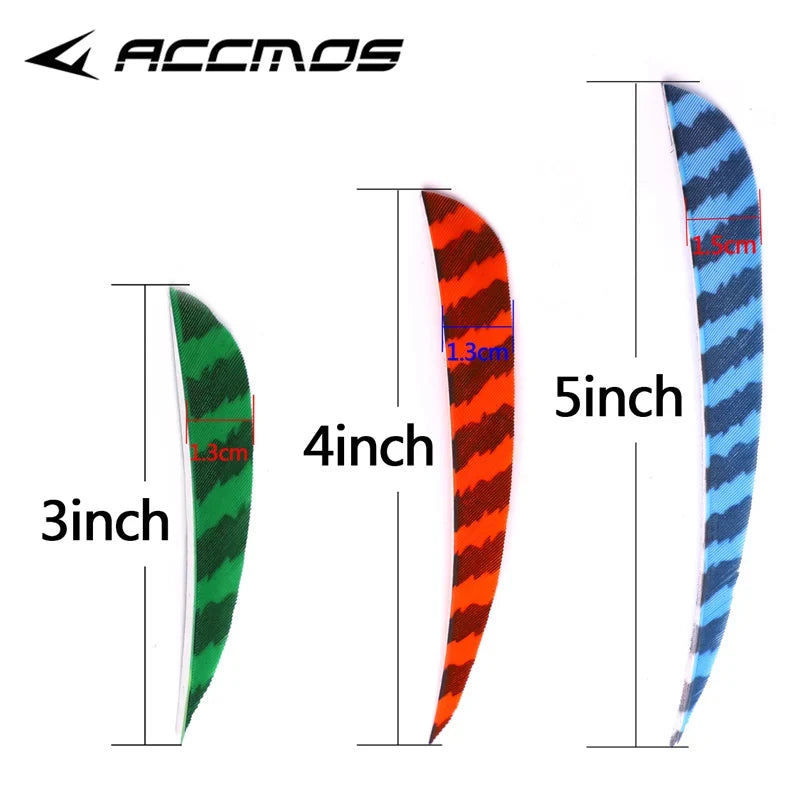 30 50 Turkey Feather 3 4 Real Fletching Archery Arrow DIY Accessories