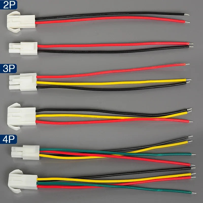 EL 4.5mm Male Female Connector Pair | 2P 3P 4P 6P Wire 20AWG