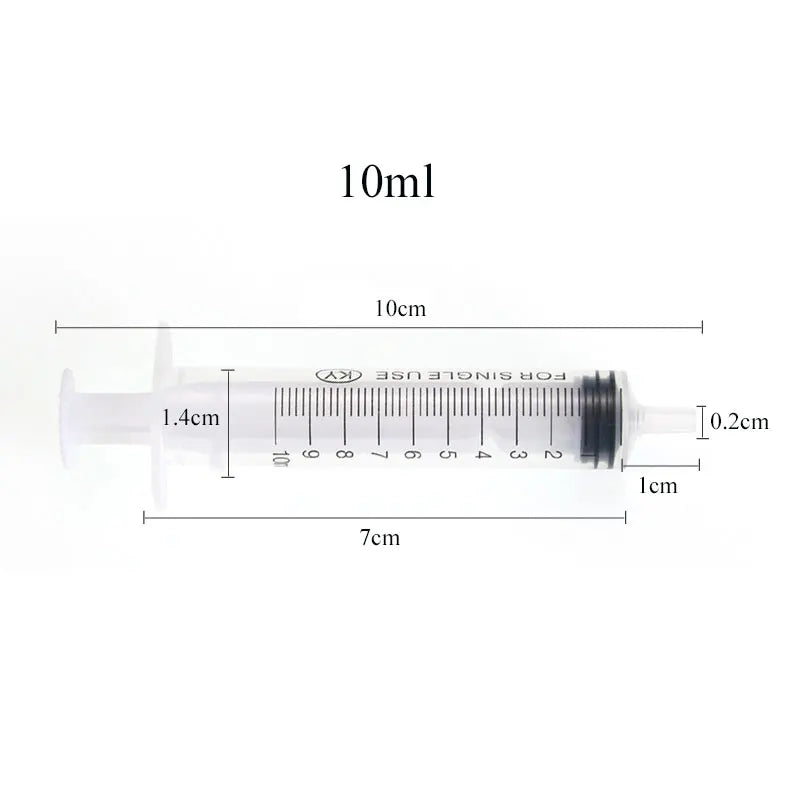 Refillable Lip Gloss Tubes with Syringe | 10ml DIY Cosmetic