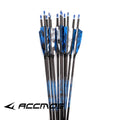 6- ID6 Pure Carbon Arrows Spine 250 300 350 400 500 600 700 800 Shaft