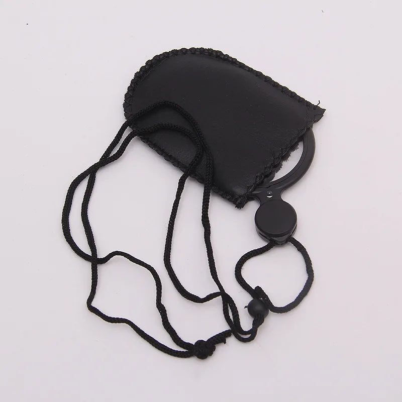 Handheld Magnifier with LED Light – 4X 8X Double Lens Loupe