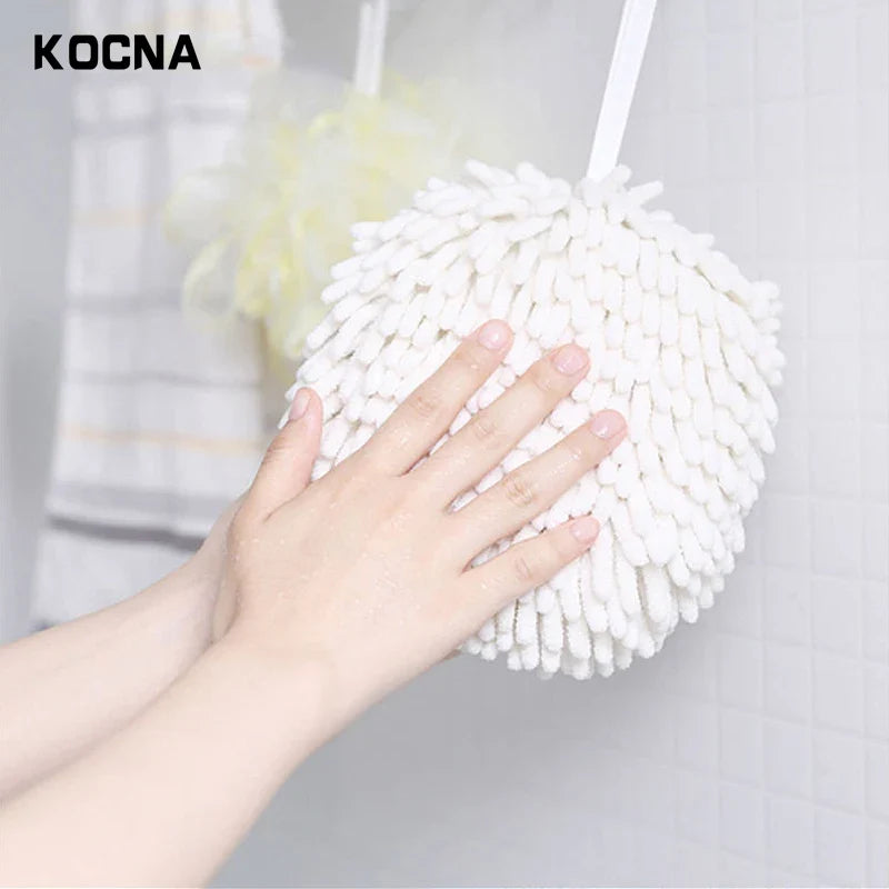 Chenille Microfiber Hand Towel – Fast Drying & Super Absorbent