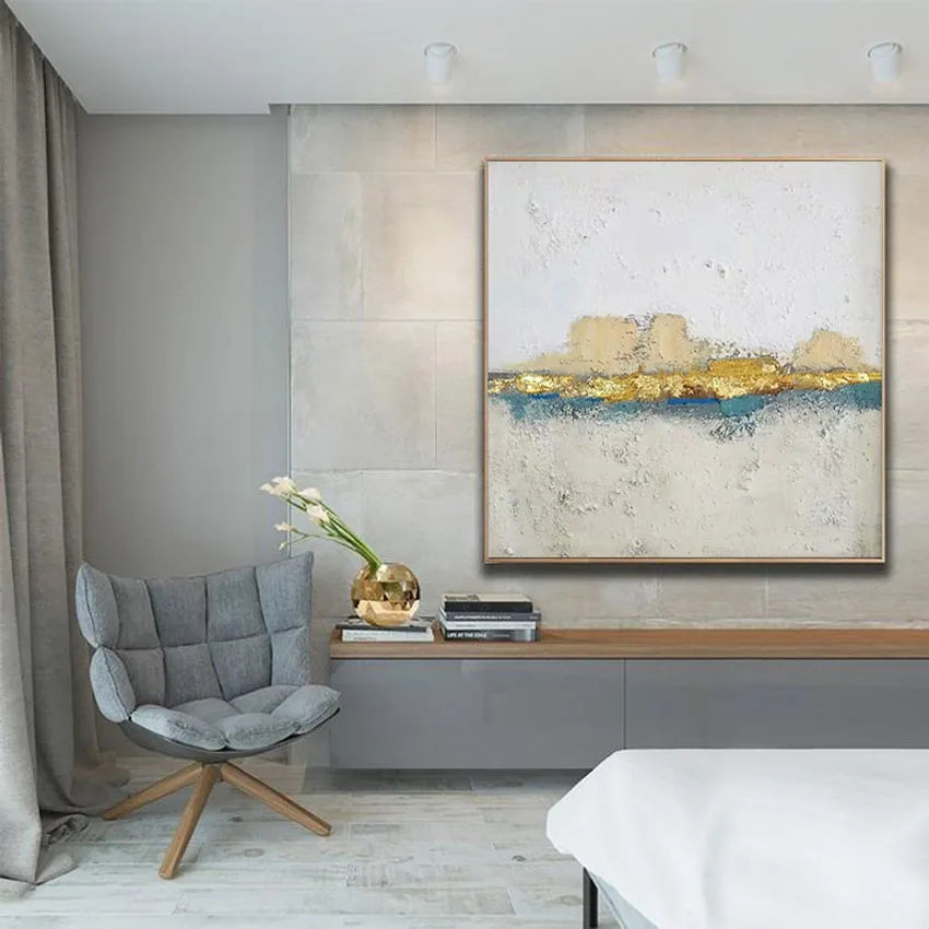 Abstract Hand-Painted Canvas Oil Painting | Modern Wall Art