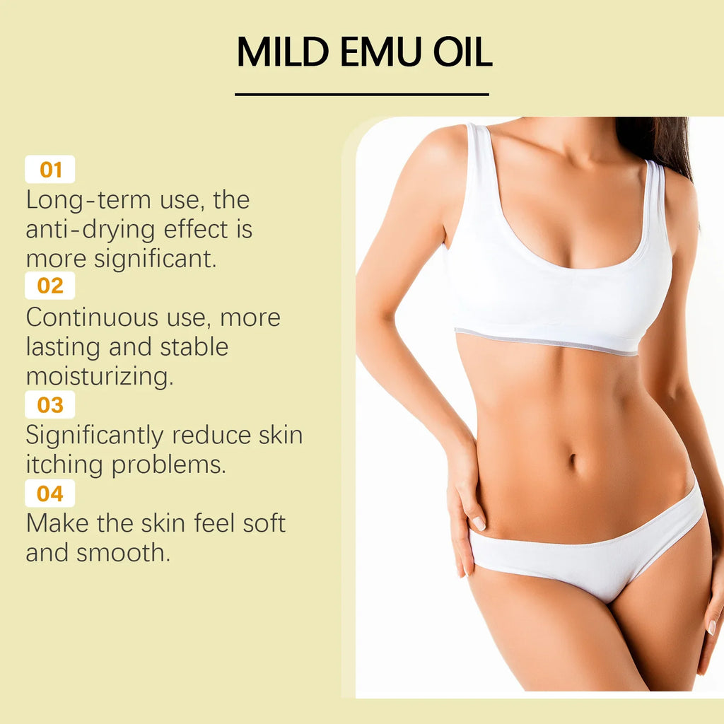 Hoygi Emu Oil Anti-Aging Moisturizer – Skin & Hair 118ml