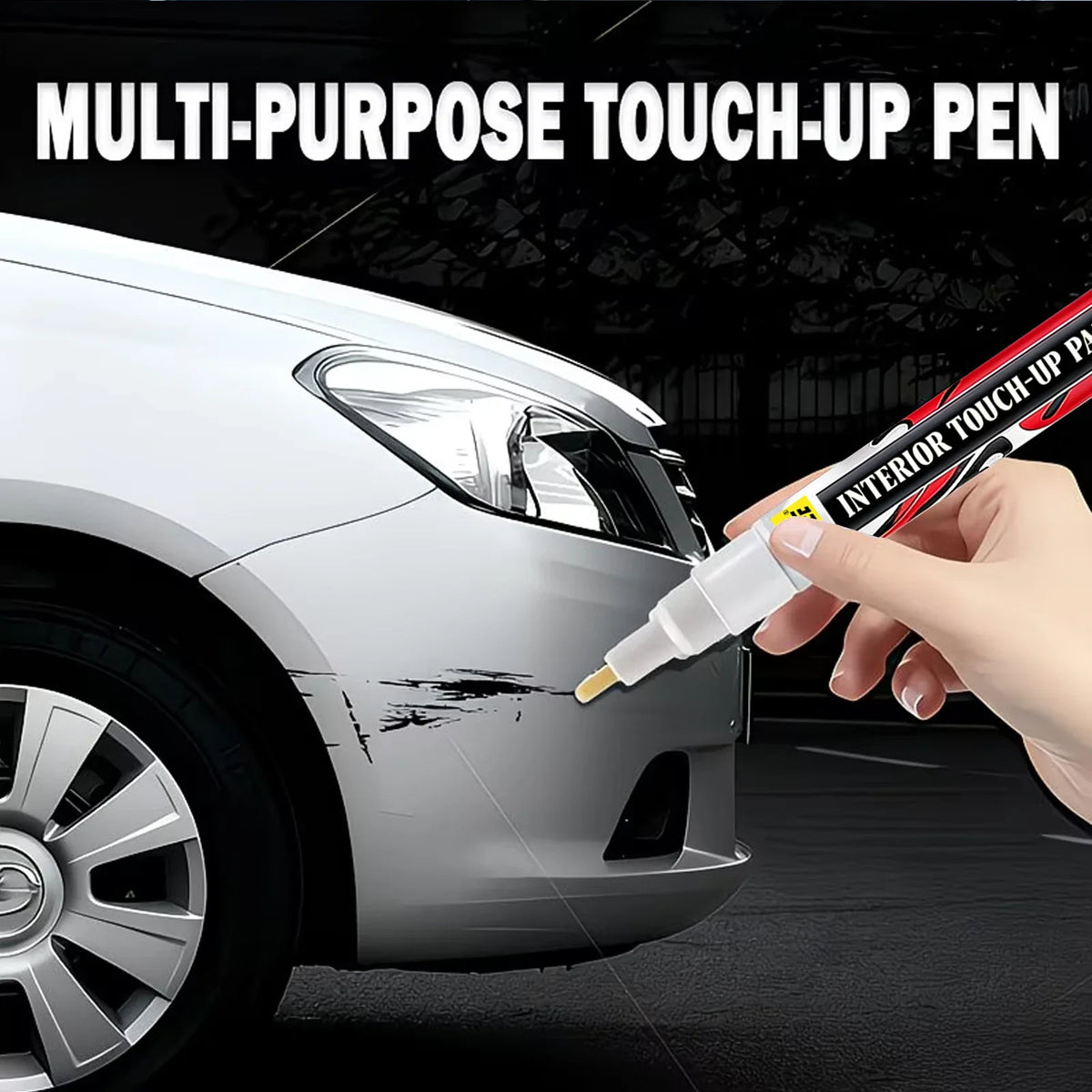 Car Interior Touch-Up Paint Pen – 20g Scratch Repair Tool