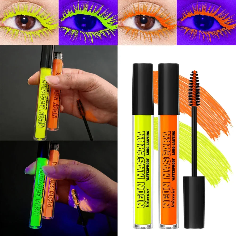 Lakerain Neon Waterproof Mascara – Curling & Lengthening Lashes