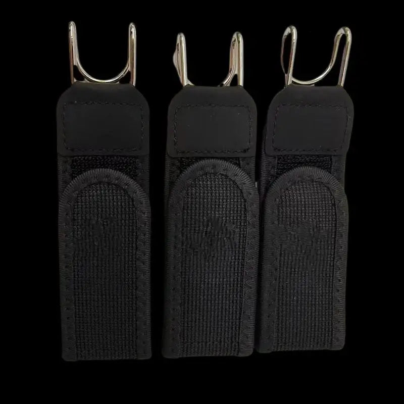 Buckleless Elastic Belt – Adjustable Metal Hook Invisible Waist Belt