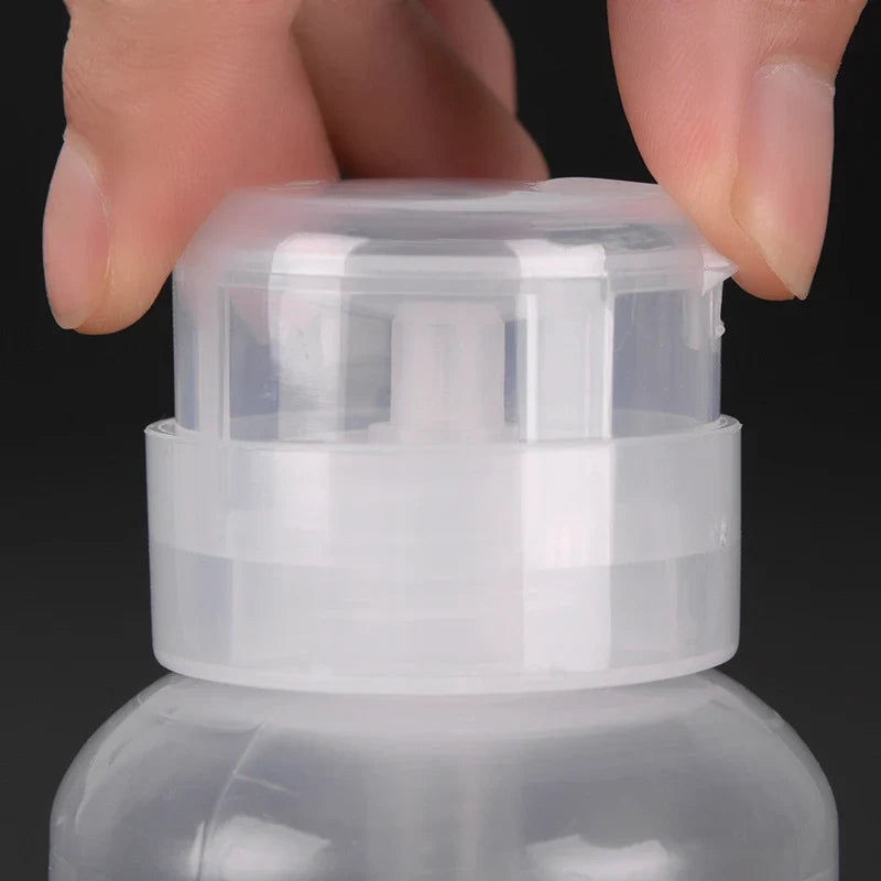 Refillable Nail Polish Remover Pump Bottle – 60ml & 180ml