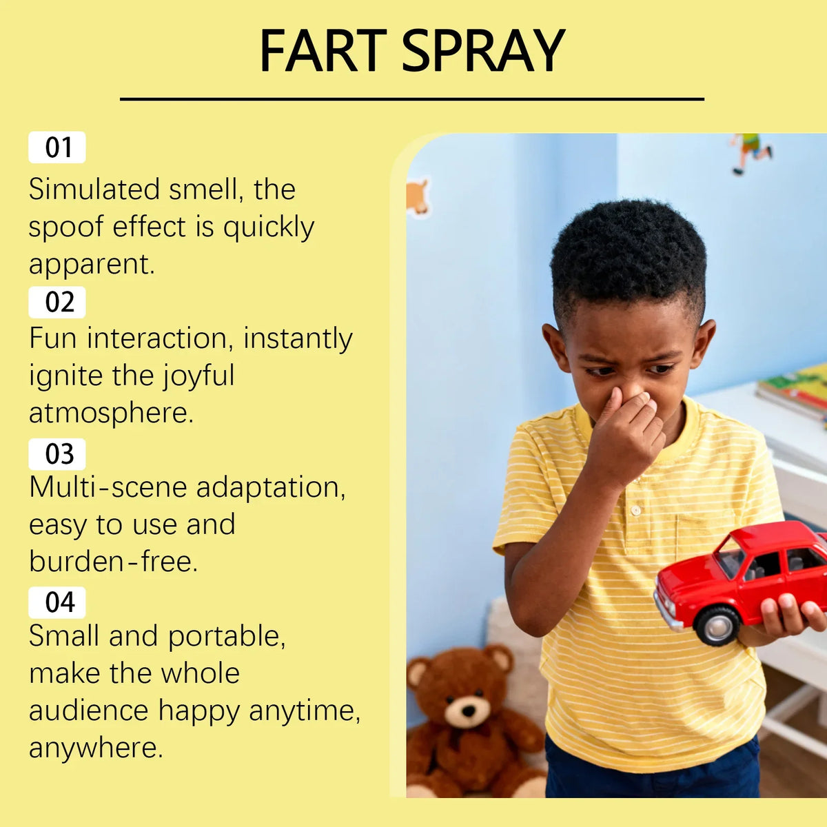 Stinky Fart Spray Prank Gag Gift – 50ml Party Joke Toy