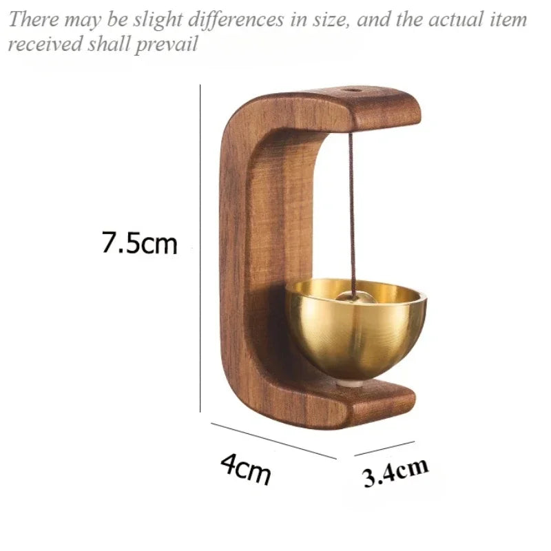 Magnetic Wood Doorbell Chime – Japanese Wind Bell Home Decor