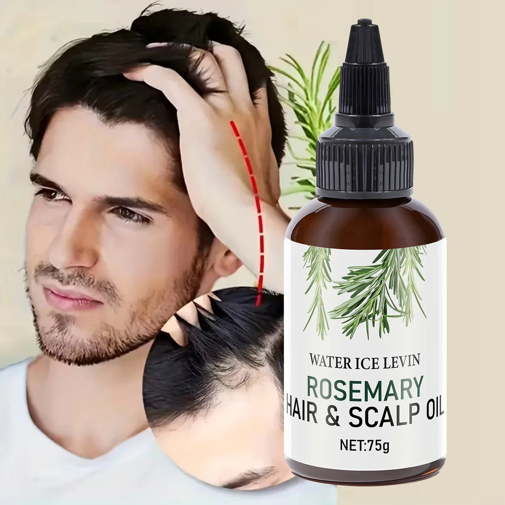 Hair & Scalp Oil with Biotin, Keratin & Rosemary – All Hair Types