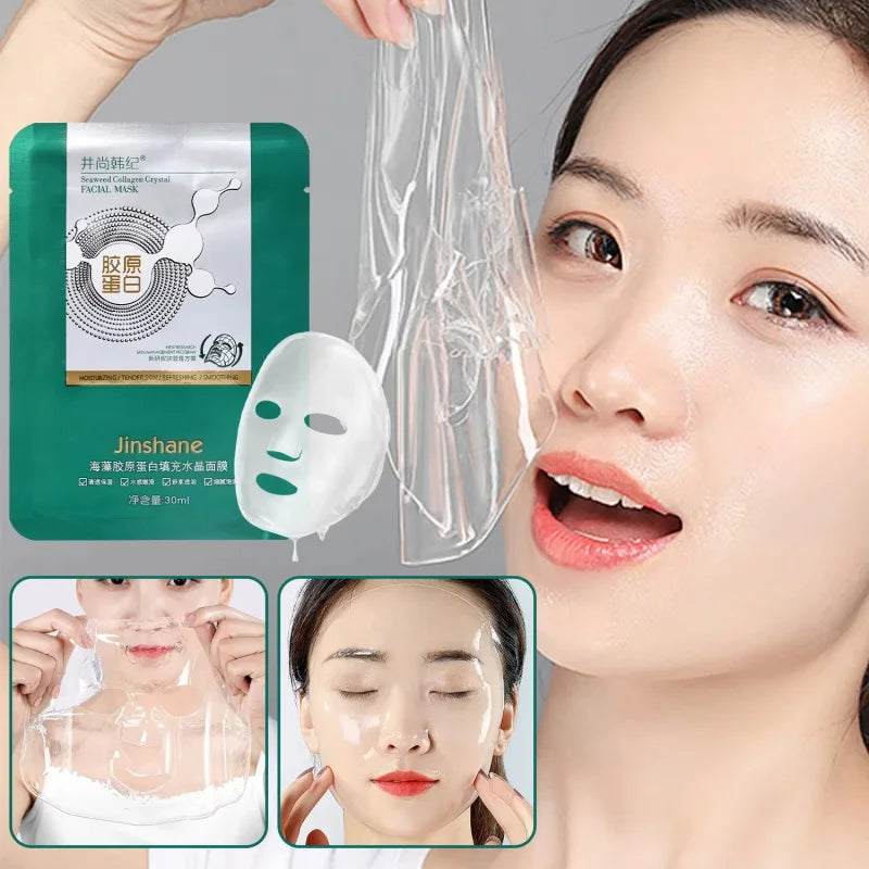 SADOER Seaweed Collagen Crystal Gel Face Mask – 5 x 30ml
