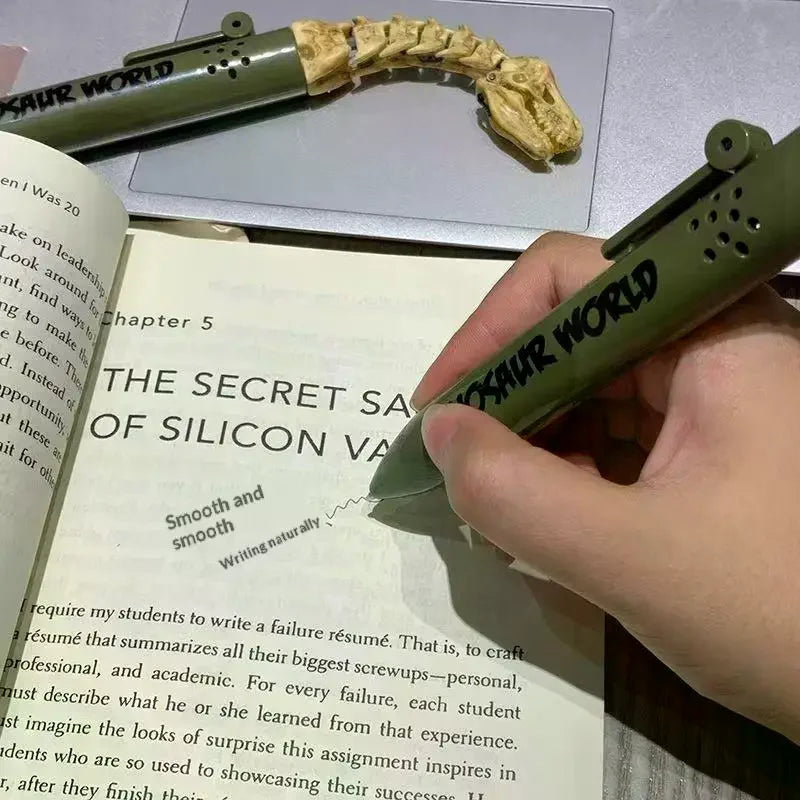 Dinosaur Open Mouth Gel Pen – Funny Novelty Pen for Kids & Teens