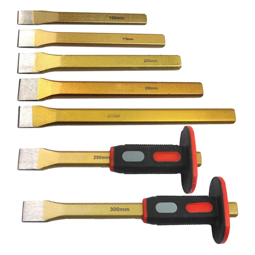 Chrome Alloy Flat Chisel – Masonry, Stone & Wood Carving Tool