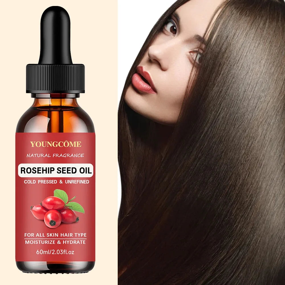 YOUNGCOME Rosehip Seed Oil – Face, Gua Sha & Hair Care