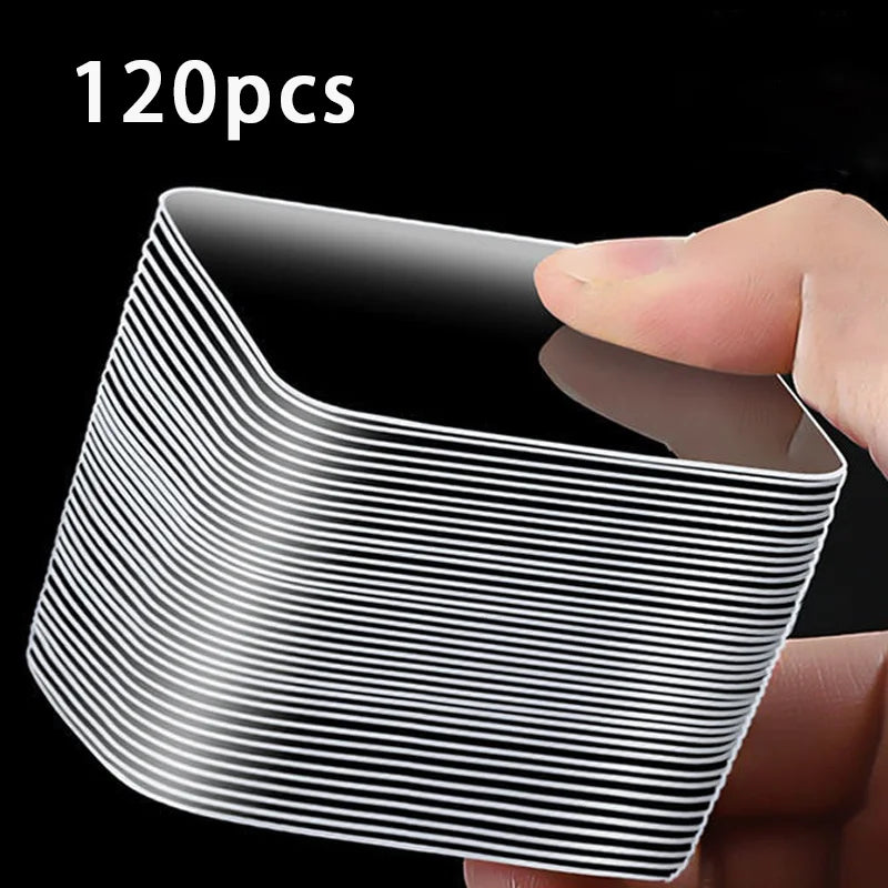 Reusable Nano Double-Sided Tape – Clear, Strong & Waterproof