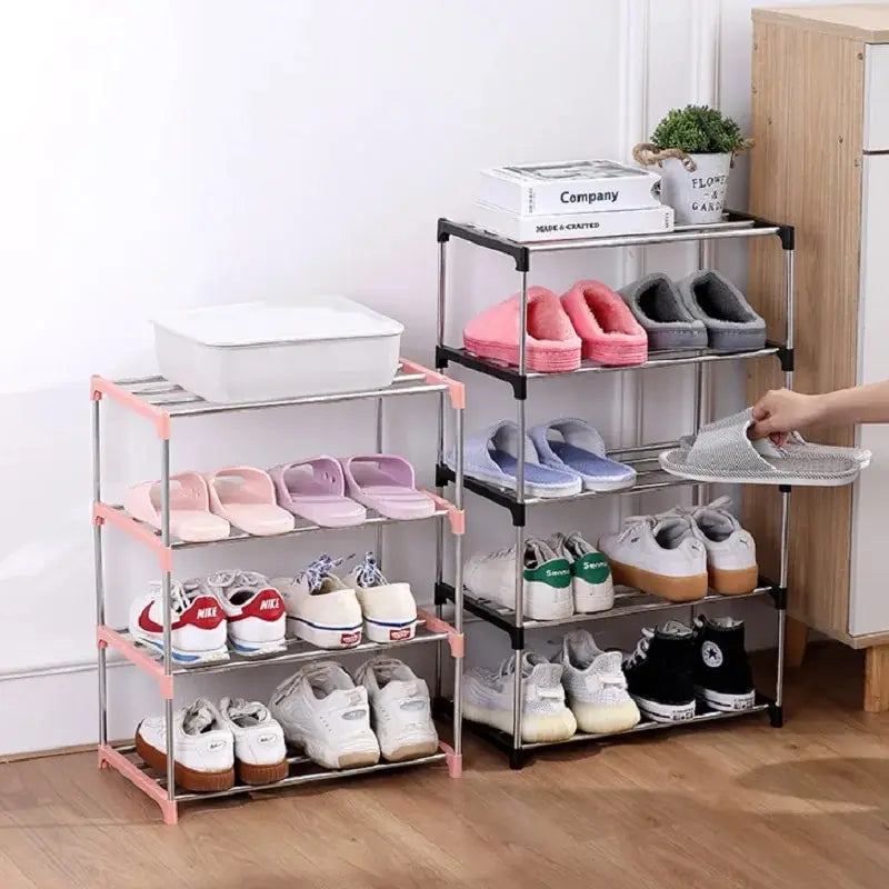 3 4 Shoe Rack Multi Layered Space Saving Simple Household Storage