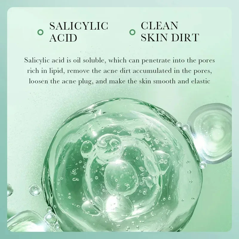 BIOAQUA Salicylic Acid Facial Cleanser Acne Treatment Moisturizing