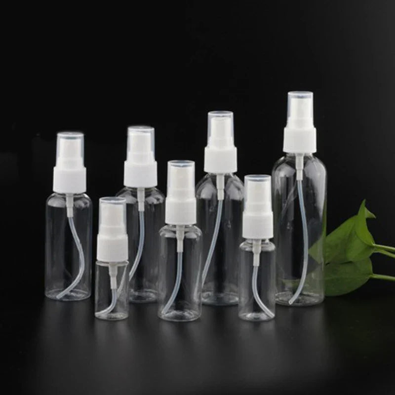 Portable Transparent Plastic Spray Bottle – Mini Travel Sprayer