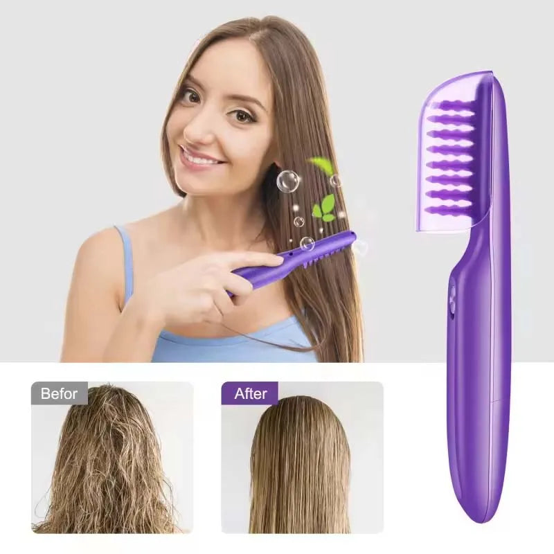 Electric Detangling Brush – Wet & Dry Hair Comb for All Types