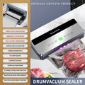 Electric Vacuum Sealer Machine | 6-in-1, Built-In Cutter, LED