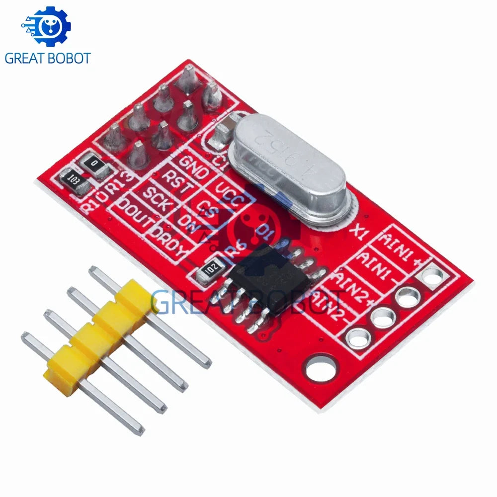 AD7705 Dual 16-Bit ADC Data Acquisition Module | SPI Interface