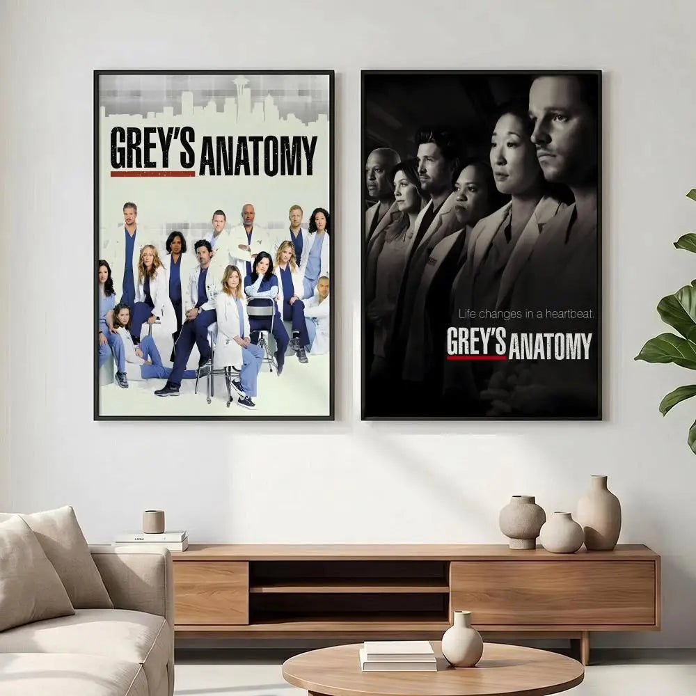 Grey's Anatomy Poster – HD Waterproof Wall Art Print