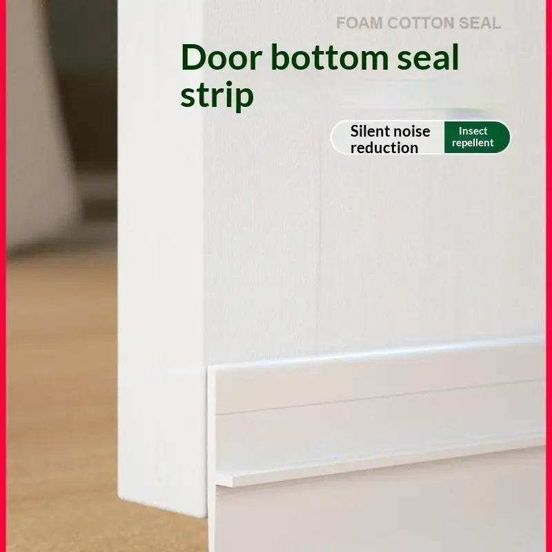 Self-Adhesive PVC Door Bottom Seal Strip | Weather Stripping