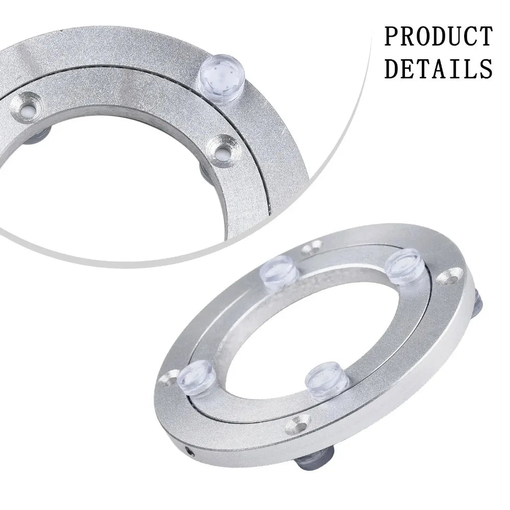 Rotating Bearing Turntable Round Heavy Duty Plate Base Rust Resistant
