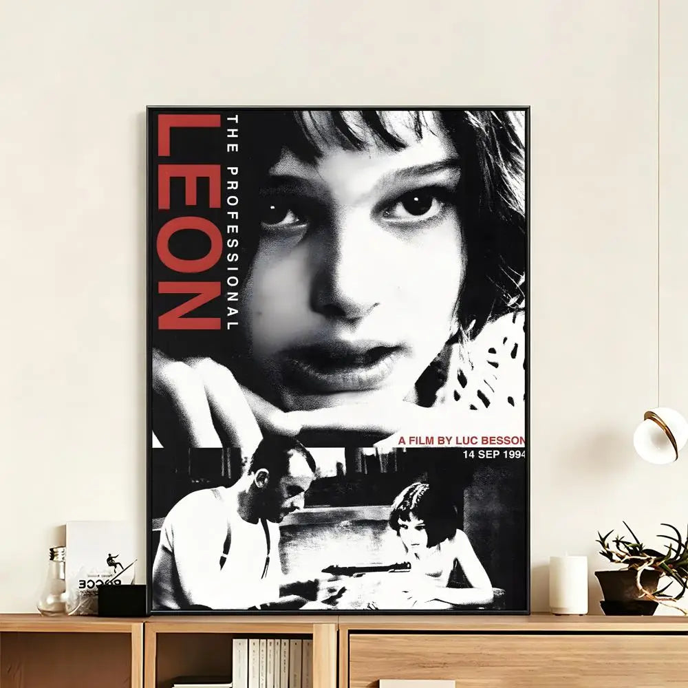 Leon The Professional Movie Poster – HD Waterproof Wall Art