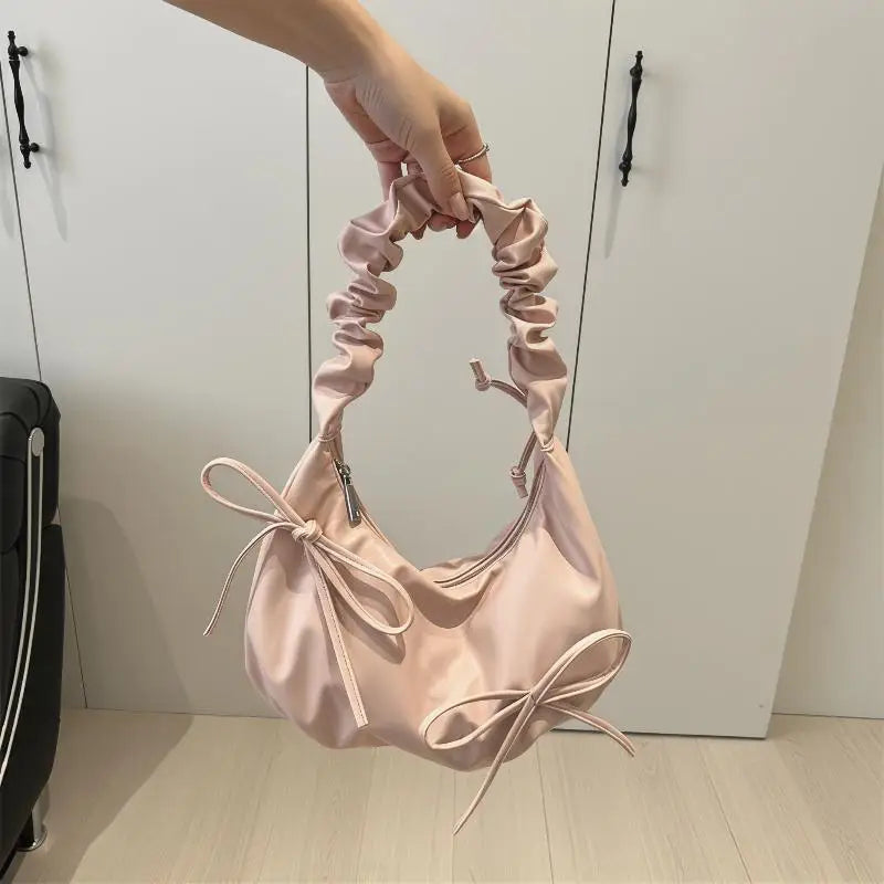 Large Capacity Hobo Shoulder Bag | Casual PU Tote for Women
