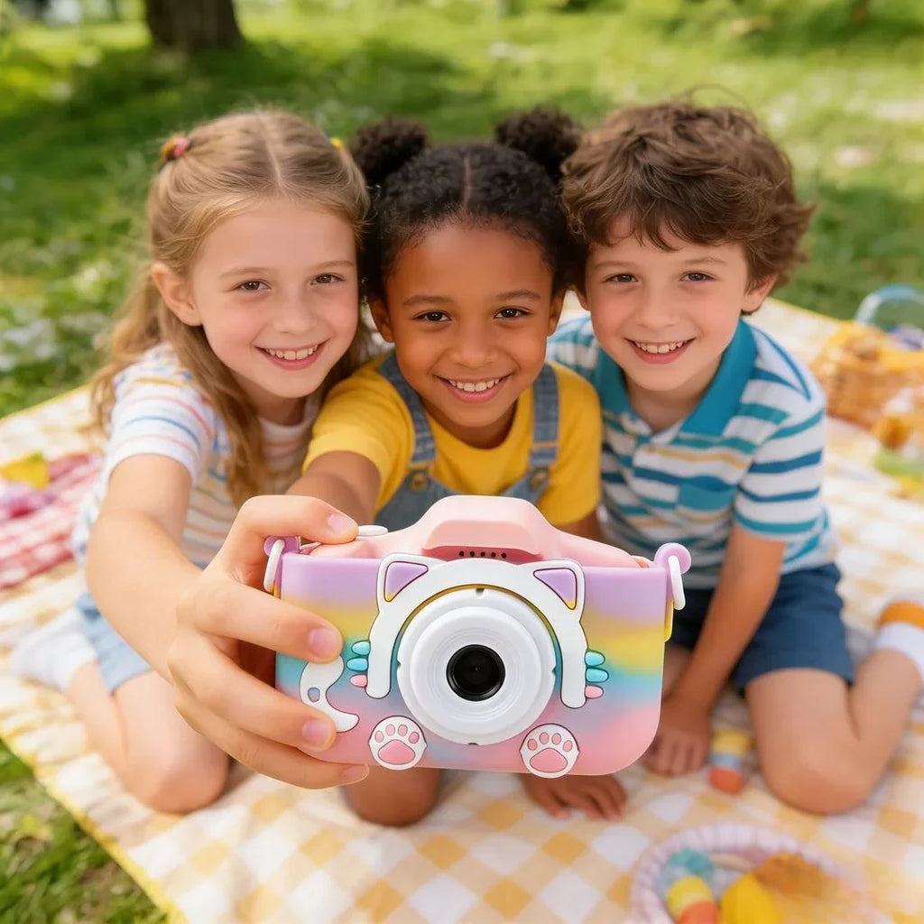Kids Dual Lens Digital Camera 20MP 1080P 128GB | Boys & Girls