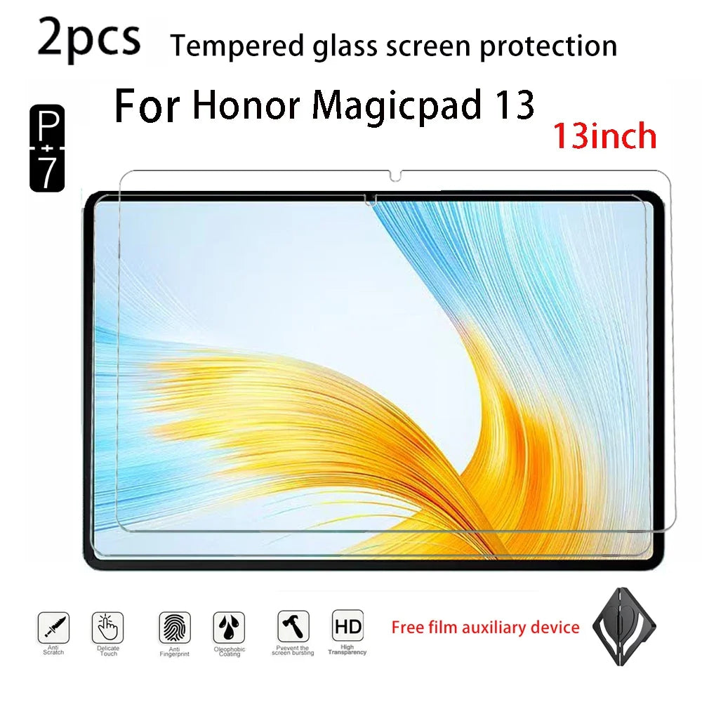 2-Pack HD Tempered Glass Screen Protector for Honor MagicPad